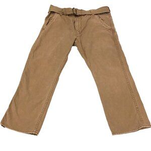 Levi’s 36x30 Relaxed Straight Canvas Twill Men’s Pants Inseam 29.5” Brown Spice